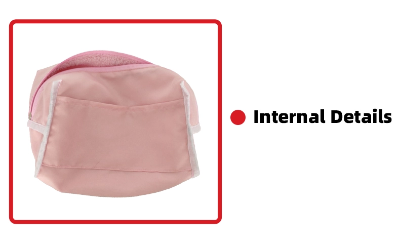 Wool Fleece Cosmetic Bag