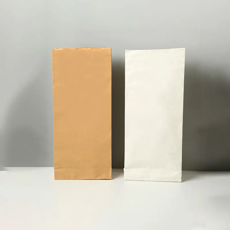Vitt Kraft -papper med naturlig Kraft Paper Bag